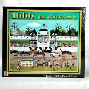 Mattel It's Barney Oldfield Hitting 131 MPH! 1000 Pieces Jigsaw Puzzle